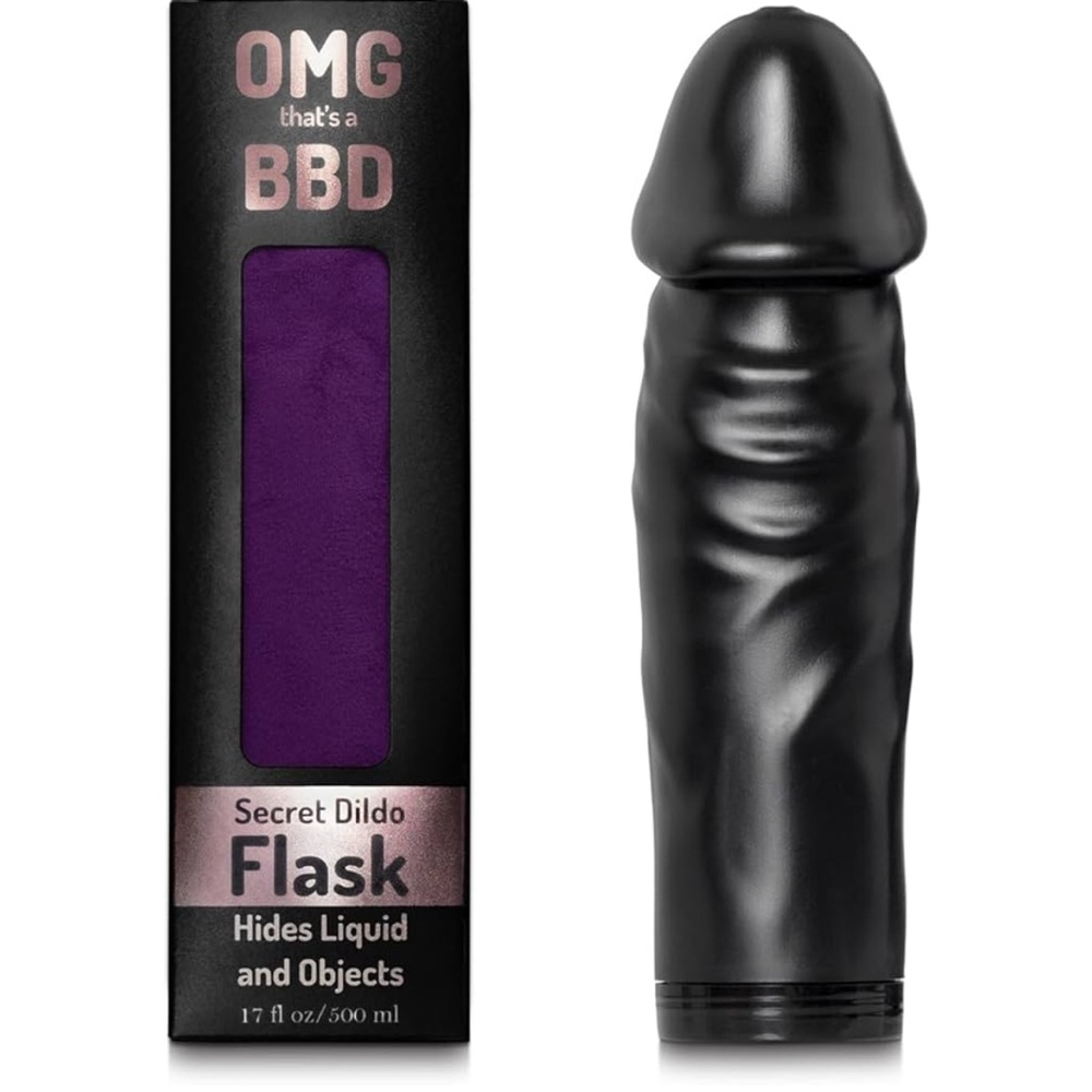 Black Secret Flask
